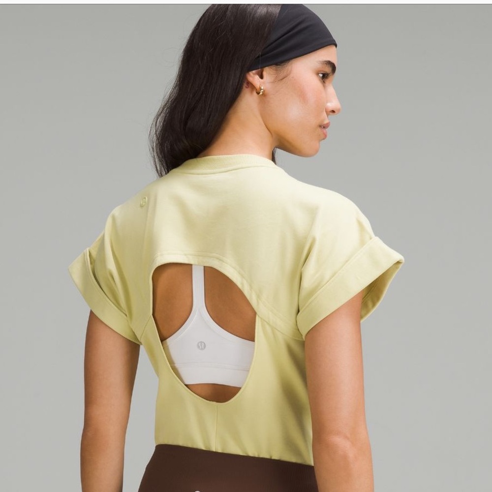 Lululemon heavyweight cotton T-shirt bodysuit